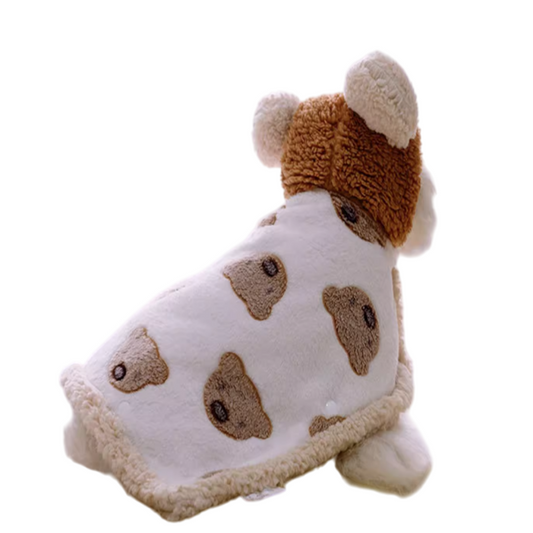 Cozy Bear Cape & Blanket